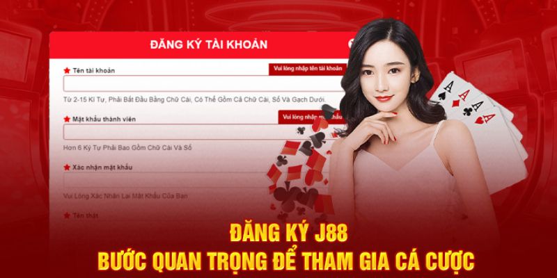 Đăng ký J88 ngay để trải nghiệm dịch vụ cá cược đỉnh cao